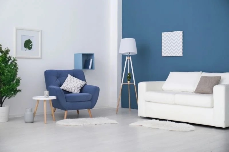 Menderes salon iç cephe boyama örneği
